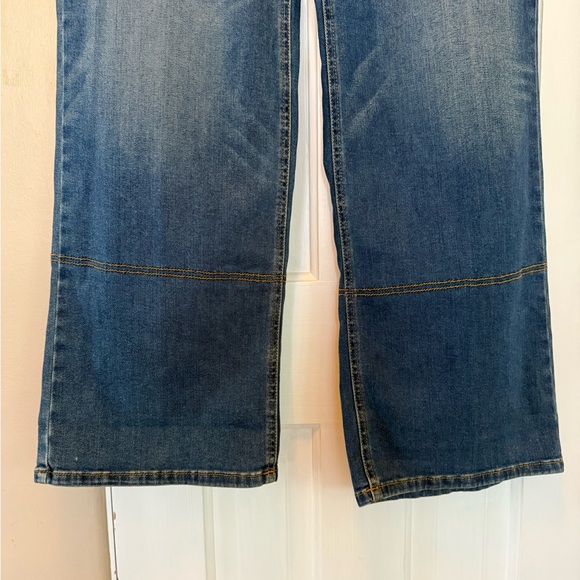 The Eventide High-Rise Wide-Leg Trouser Jean by Pilcro - Anthropology *NWOT - Picture 5 of 12